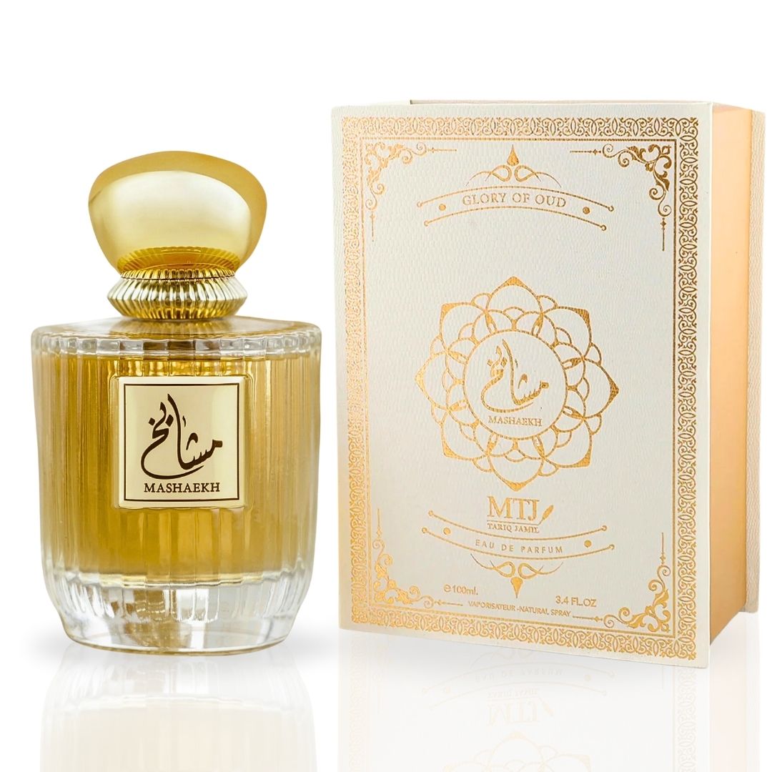 Mashaekh EDP Spray 100ML (3.4OZ) by MTJ | Long Lasting, Woody, Citrusy, Spicy, Luxurious Unisex Scent.