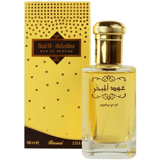 Oud Al Mubakhar Eau de Parfum Spray 100ml (3.4 oz) by Rasasi