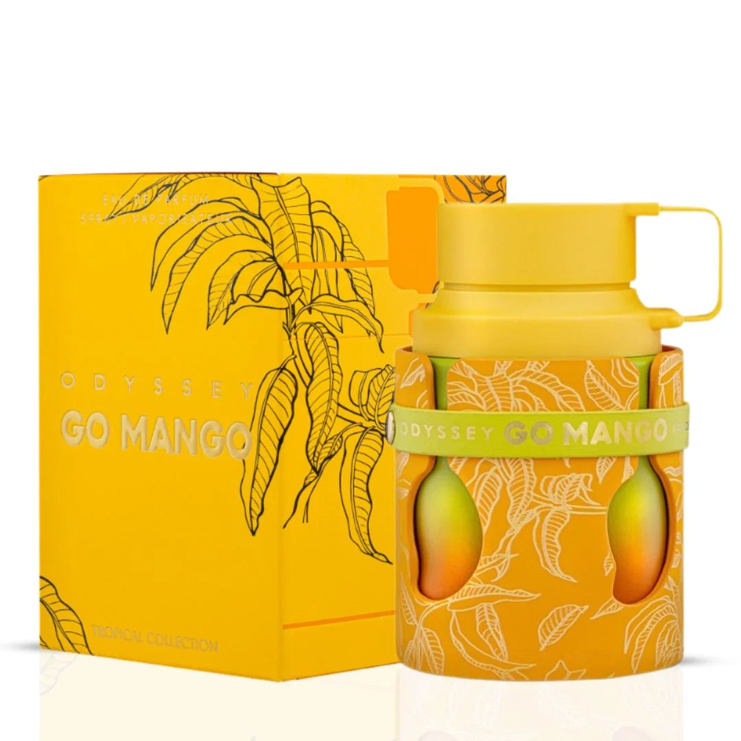 Odyssey Go Mango Tropical Collection Eau de Parfum Spray 100ml (3.4 oz) by Armaf