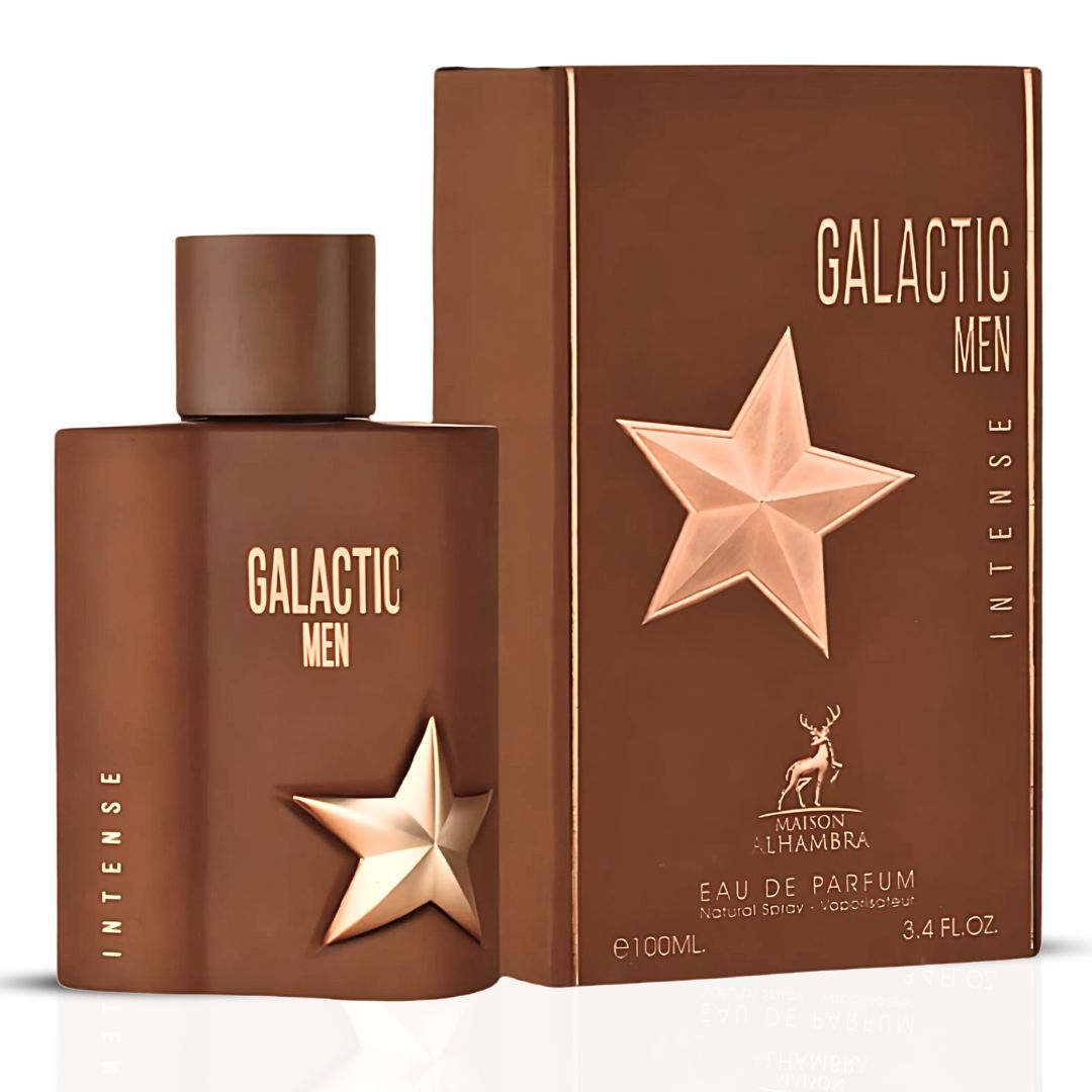 Galactic Men Intense Eau de Parfum Spray 100ml (3.4 oz) by Maison Alhambra