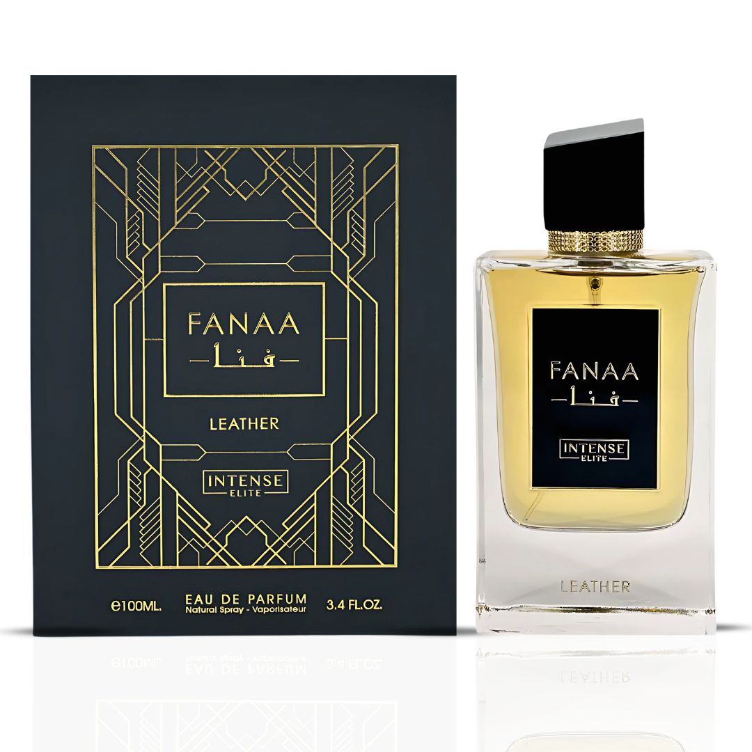 Fanaa Leather Eau de Parfum Spray 100ml (3.4 oz) by Intense Elite