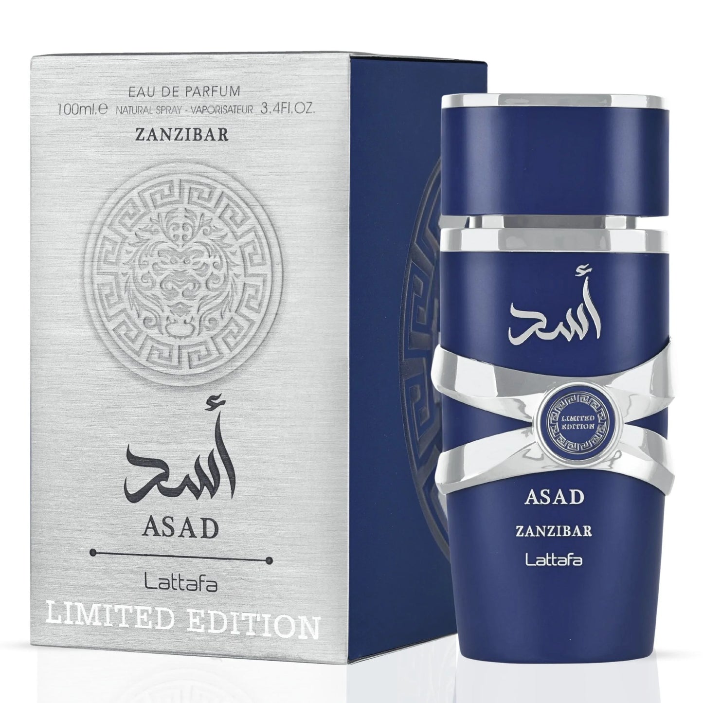 Asad Zanzibar Limited Edition Eau de Parfum Spray 100ml (3.4oz) by Lattafa