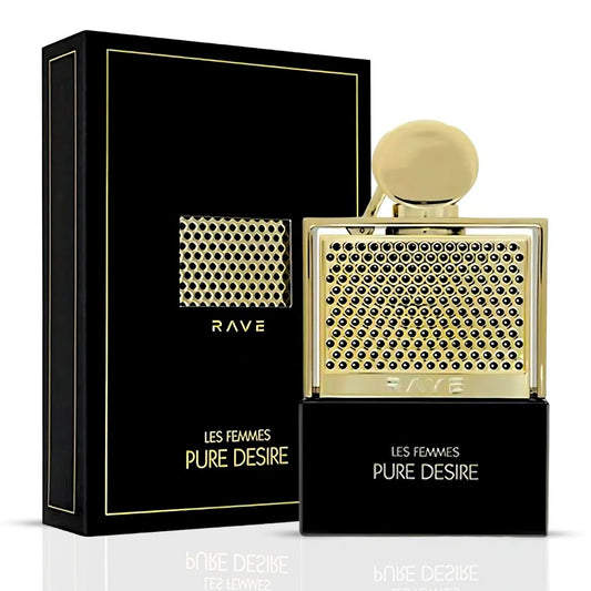 Pure Desire Gold Eau de Parfum Spray 100ml (3.4 oz) by Rave