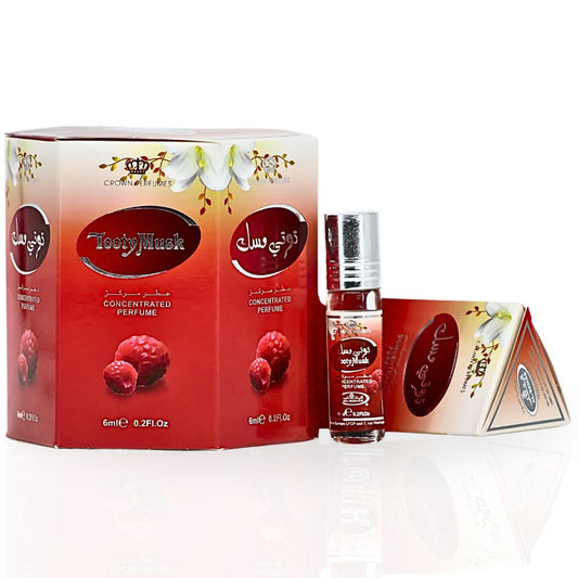 Tooty Musk Perfume Oil 6ml (0.2 oz) by Al Rehab (Box of 6)