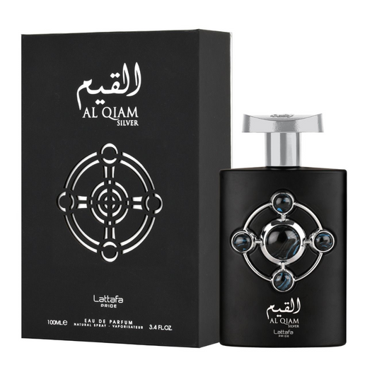 Al Qiam Silver EDP - 100mL (3.4 oz) by Lattafa Pride