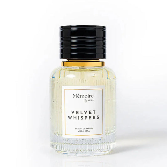 Velvet Whispers Extrait de Parfum Spray 100ml (3.3 Oz) - Memoire Collection by Azha (Velvet Pouch)