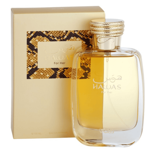 Hawas for Her Eau de Parfum Spray 100ml (3.4 oz) by Rasasi