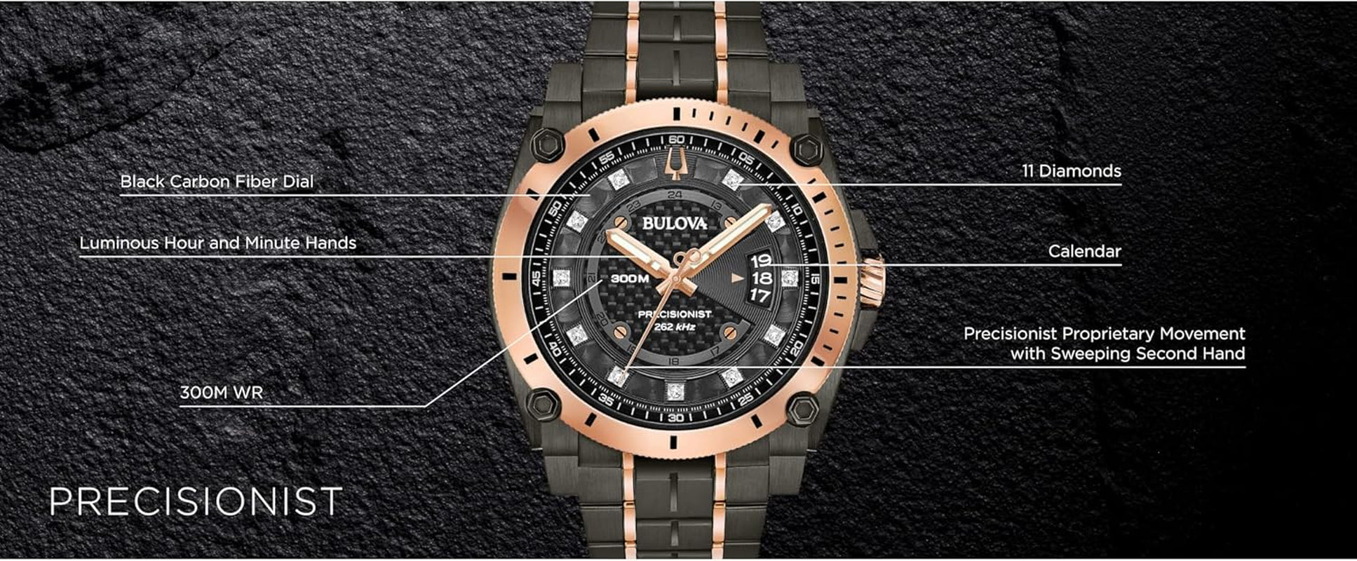 Bulova High Precisionist 98D149