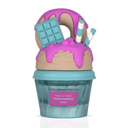 Vanilla Freak Eau de Parfum Spray 75ml (2.5 oz) by Lattafa (Velvet Pouch)