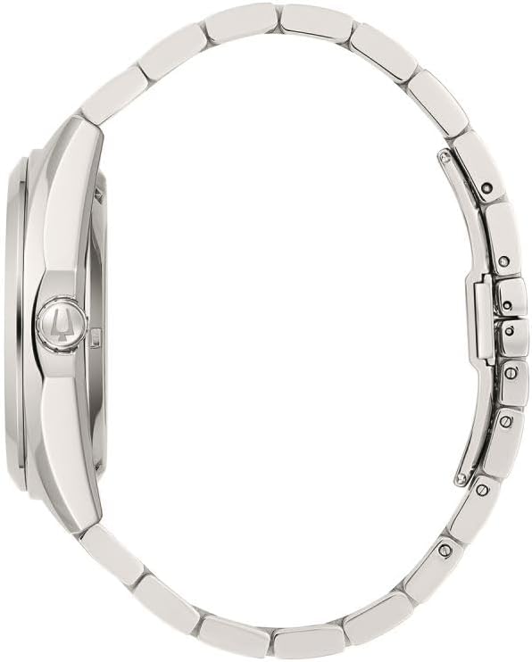 Bulova Men's Classic Surveyor 3-Hand Automatic Watch, Hack Feature, Luminous Hand, Open Aperture, Screw-Back Case, 42mm