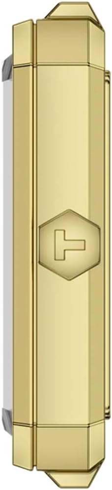 Tissot SRV, Swiss Quartz Watch for Women, Stainless Steel Case, Black Mother of Pearl Dial, T1601103612600