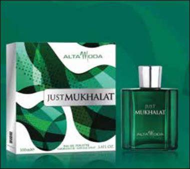 Just Mukhalat EDT- 100 ML (3.4 oz) by Alta Moda (BOTTLE WITH VELVET POUCH)