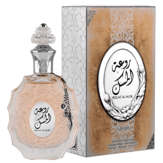 Rouat Al Musk Eau de Parfum Spray 100ml (3.4 oz) by Lattafa