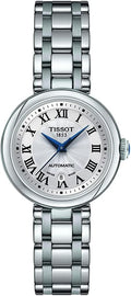 Tissot Womens Tissot Bellissima Automatic 316L Stainless Steel case Swiss Automatic Watch, Grey, Stainless Steel, 5 (T1262071101300)