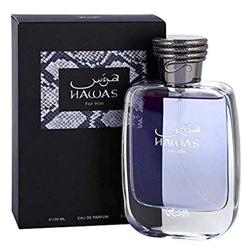 Hawas for Men Eau de Parfum Spray 100ml (3.4 oz) by Rasasi