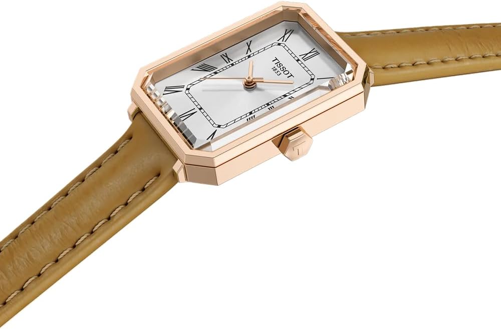 Tissot SRV 30mm, Swiss Quartz Watch for Women, Stainless Steel Case, Silver Dial, T1601103603300