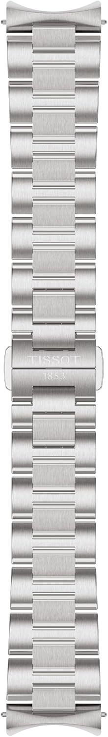 Tissot PRC 100 Solar, Silver Dial, 34mm Watch for Women, Stainless Steel Bracelet, Solar Quartz Movement, T1518221103100