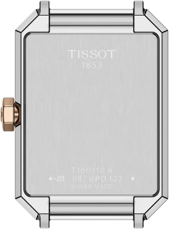 Tissot SRV 30mm, Swiss Quartz Watch for Women, Stainless Steel Case, White Mother of Pearl Dial, T1601102111300