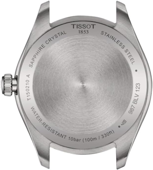 Tissot PR 100 34mm, Swiss Quartz Watch for Women, Stainless Steal Case, Blue Dial, T1502101104100