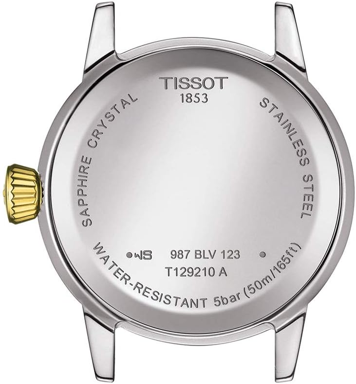 Tissot Classic Dream Stainless Steel Dress Watch Gold T1292102226300