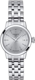 Tissot Womens Tissot Classic Dream Lady 316L Stainless Steel case Quartz Watch, Grey, Stainless Steel, 14 (T1292101103100)
