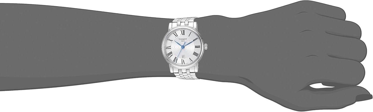 Tissot Womens Carson Stainless Steel Dress Watch Grey