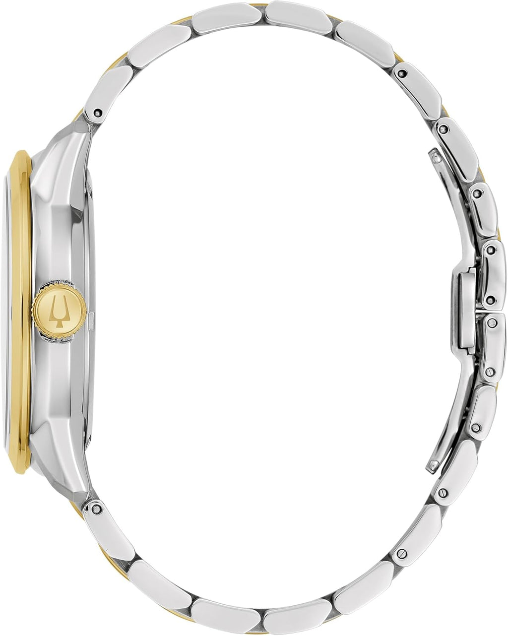 Bulova Men's Classic Sutton 4-Hand Automatic Watch, 24-Hour Sub Dial, Open Aperture, Self-Winding, Exhibition Caseback, Double Curved Mineral Crystal, Luminous Hands, 42mm