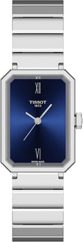 Tissot SRV, Swiss Quartz Watch for Women, Stainless Steel Case, Blue Dial, T1601101104300