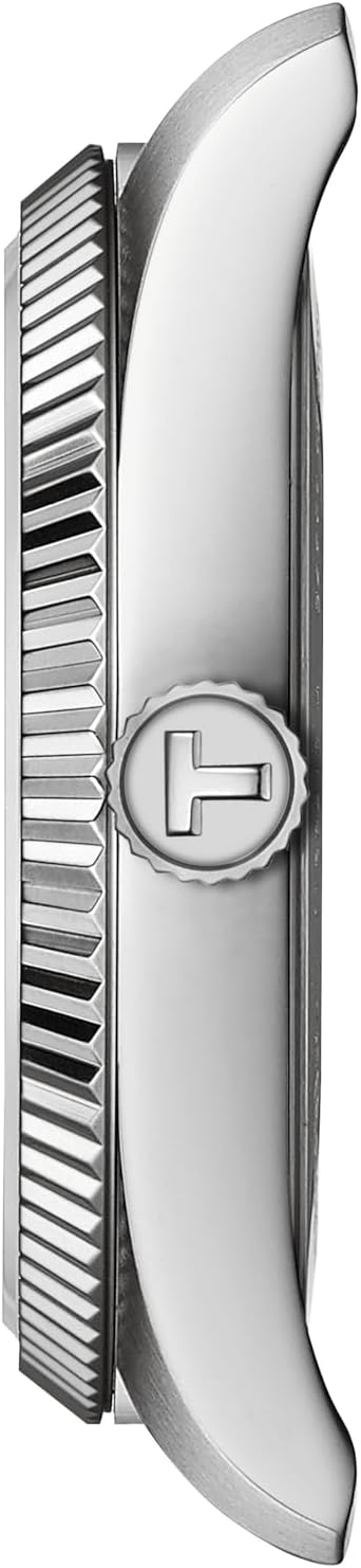 Tissot Ballade, Swiss Quartz Watch for Women, 34 mm, Stainless Steel Case and Bracelet, Mint Green Dial, T1562101109100