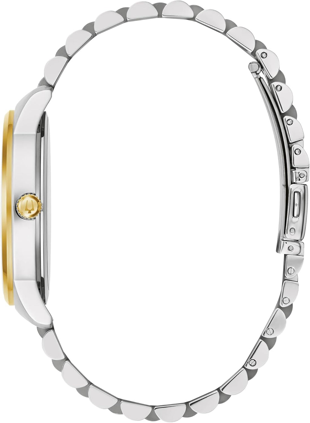 Bulova Men's Dress Classic Diamond Watch, 3-Hand Date Quartz Watch, Stainless Steel Bracelet, 41mm