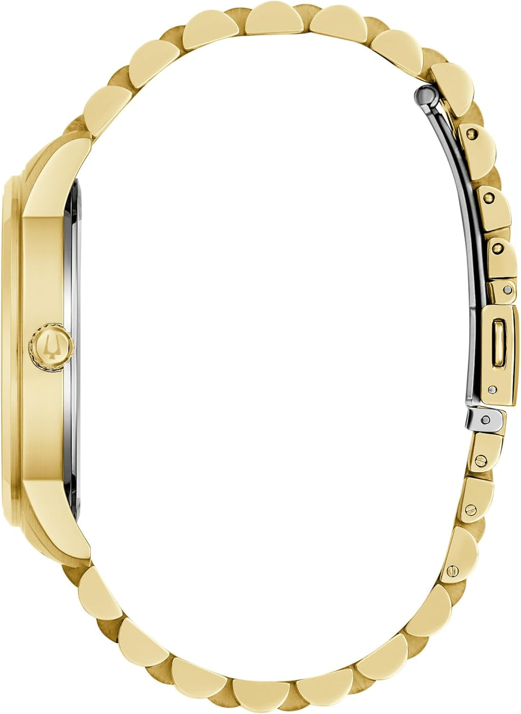 Bulova Men's Dress Classic Diamond Watch, 3-Hand Date Quartz Watch, Stainless Steel Bracelet, 41mm