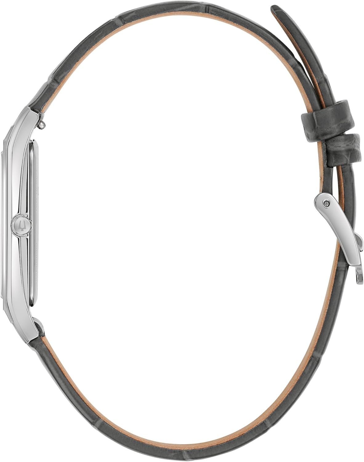 Bulova Men's Classic Sutton 3-Hand Calendar Quartz Leather Strap, Patterned Dial, Sapphire Crystal, 29 x 41mm