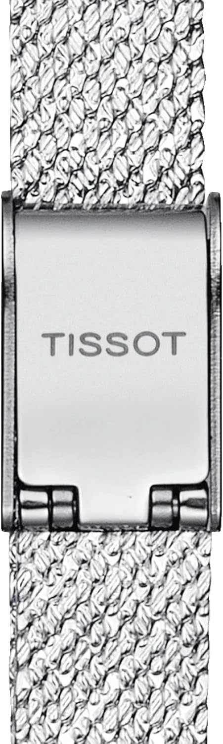 Tissot womens Lovely Stainless Steel Dress Watch Grey T0581091103600