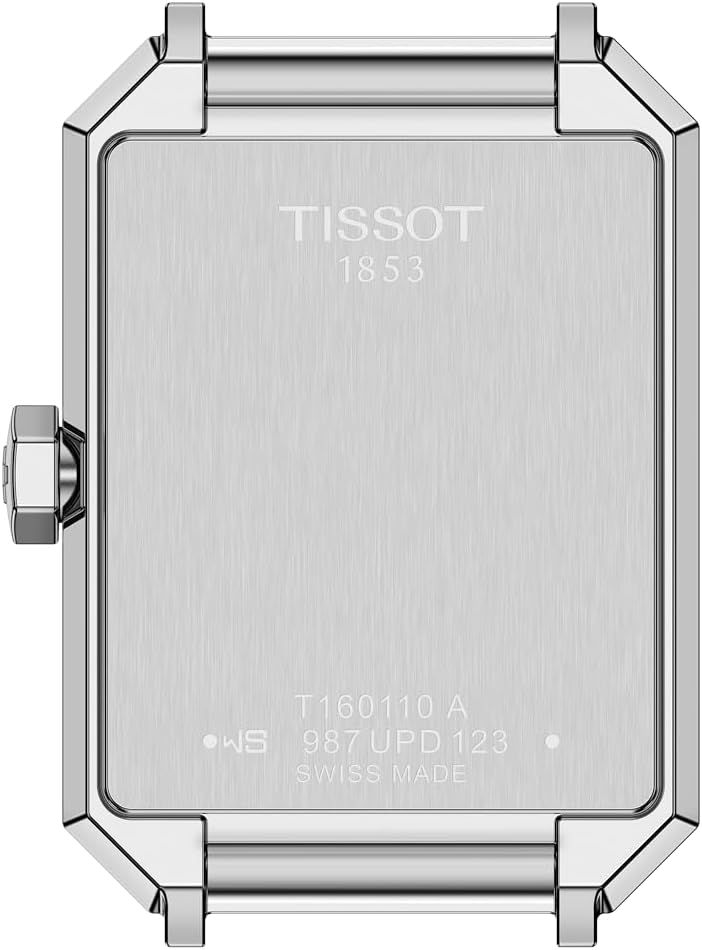 Tissot SRV, Swiss Quartz Watch for Women, Stainless Steel Case, Silver Dial, T1601101103300