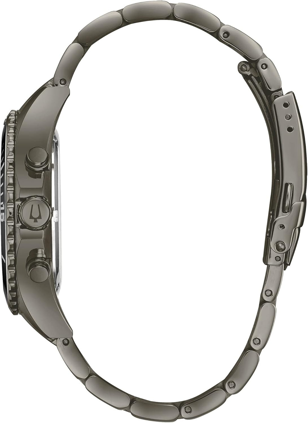 Bulova Men's Classic Sport Stainless Steel 6-Hand Chronograph Quartz Watch with 44mm Dial