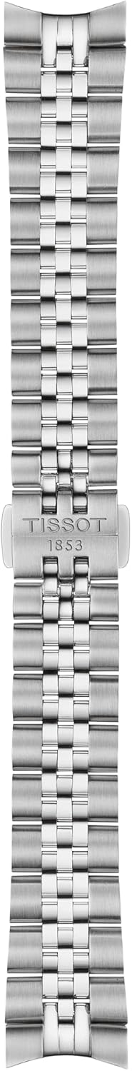 Tissot Ballade, Swiss Quartz Watch for Women, 34 mm, Stainless Steel Case and Bracelet, Mint Green Dial, T1562101109100