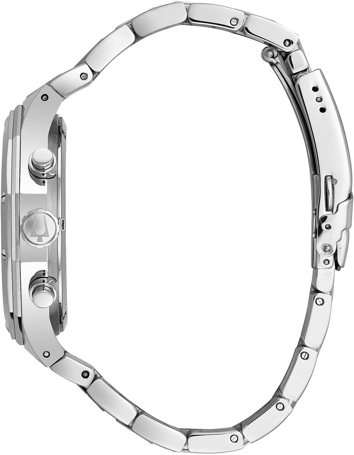 Bulova Men's Classic Diamond 6-Hand Chronograph Quartz Watch, Calendar Date, Luminous Markers, 100M Water Resistant, 44mm