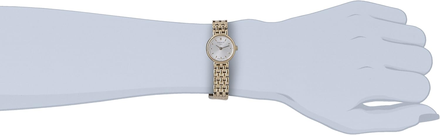 Tissot womens T-Trend stainless-steel Dress Watch Yellow Gold 1N14 T0580093303100