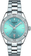 Tissot Womens Tissot PR 100 Lady Sport Chic Swiss Quartz Watch, Grey, Stainless Steel, 18 (T1019101135100)