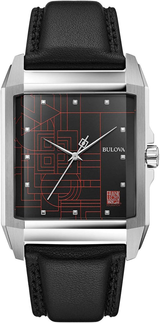 Bulova 96A223 Frank Lloyd Wright 'December Gifts' 