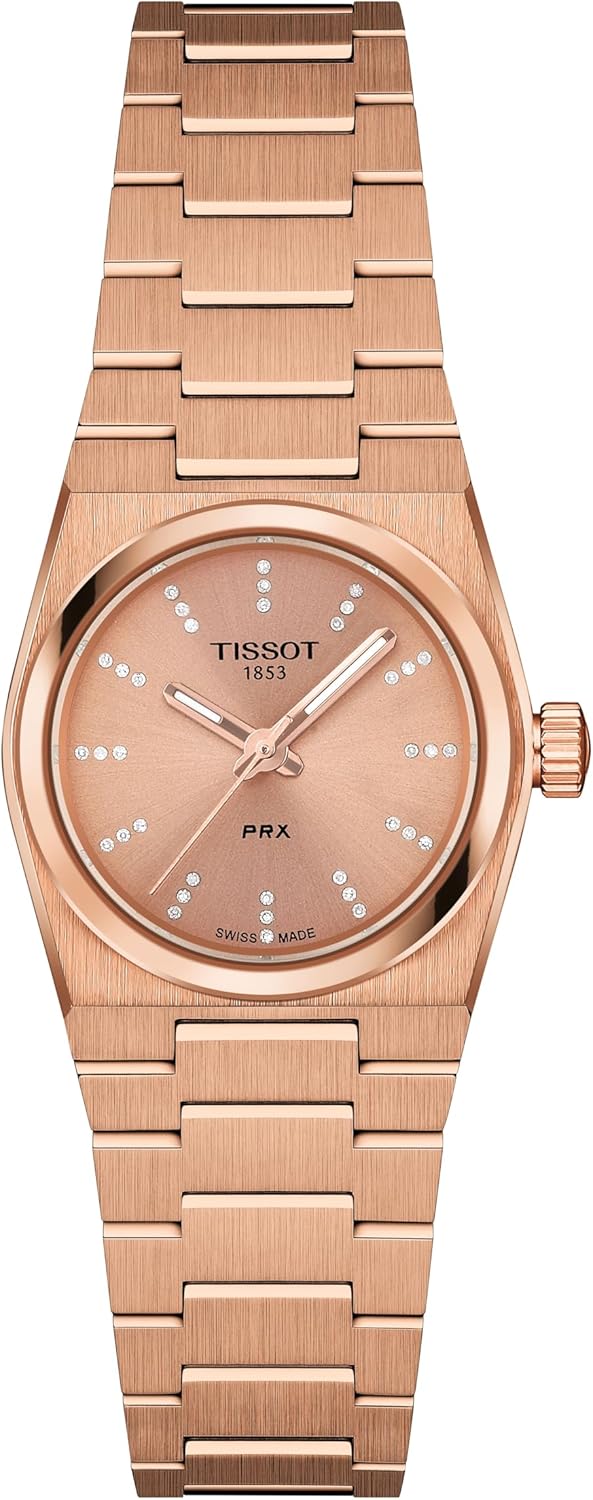 Tissot PRX Quartz 25mm, Swiss Quartz Watch for Women, Stainless Steel Case, T1370103350600
