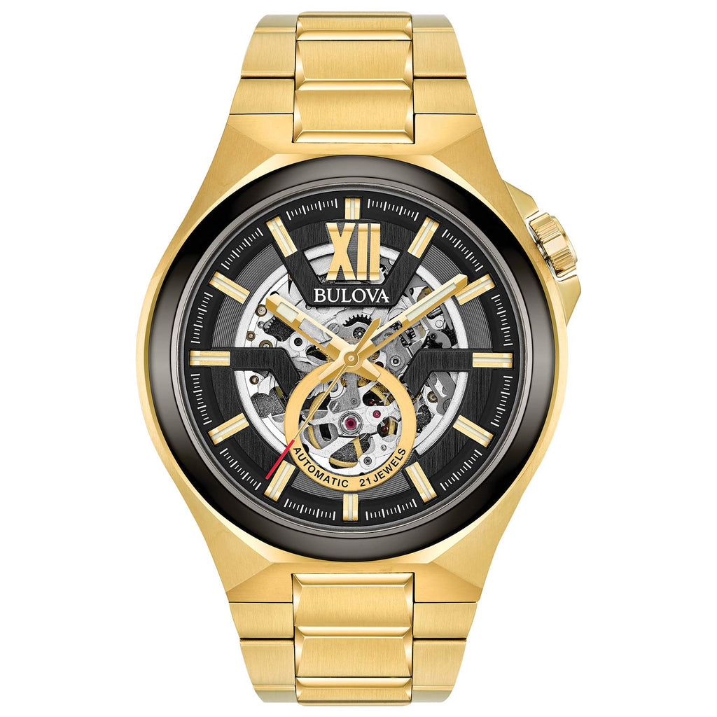 Bulova Men's Classic Maquina Automatic Open Aperture Watch