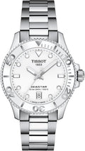 Tissot Unisex Tissot Seastar 1000 36mm 316L Stainless Steel case Quartz Watch, Grey, Stainless Steel, 18 (T1202101101100)