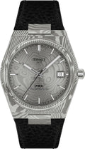 Tissot PRX 38mm, Swiss Automatic Watch for Men, Damascus Steel Case, Grey Dial, T1378079608100
