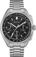Bulova Men's Archive Series Lunar Pilot 6-Hand Chronograph High Performance Quartz Stainless Steel, Sapphire Crystal Style: 96B258