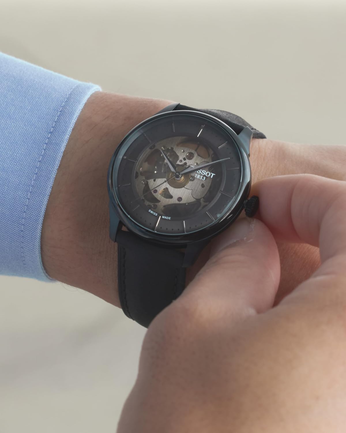 Tissot Chemin Des Tourelles Skeleton