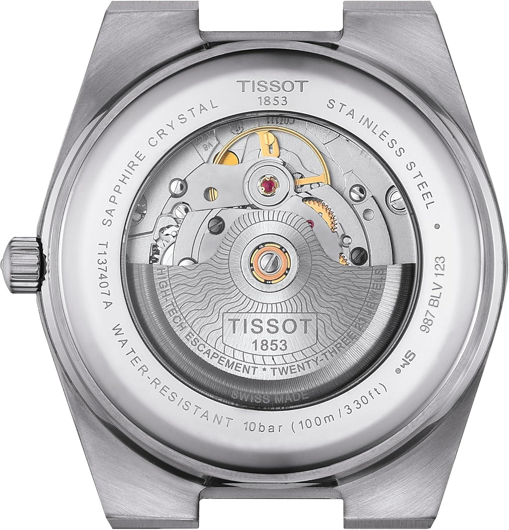 Tissot PRX Powermatic 80, Swiss Automatic Watch for Men, Stainless Steel Case, Green Dial, (T1374071109100)