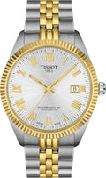 Tissot Ballade Powermatic 80 COSC 39mm, Swiss Automatic Watch for Men, Stainless Steel Case, Silver Dial, T1564082203300