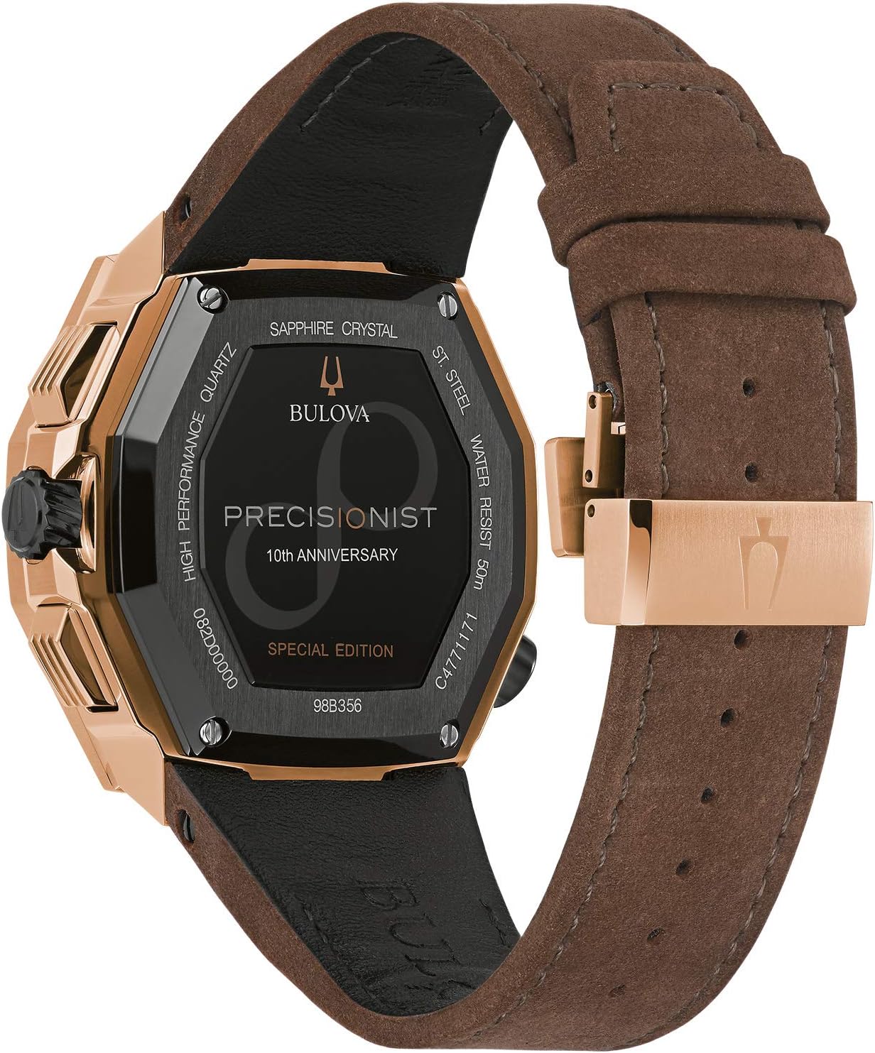 Bulova Men's Series X High Precision Quartz Chronograph Watch, Sapphire Crystal, Continous Sweeping Secondhand