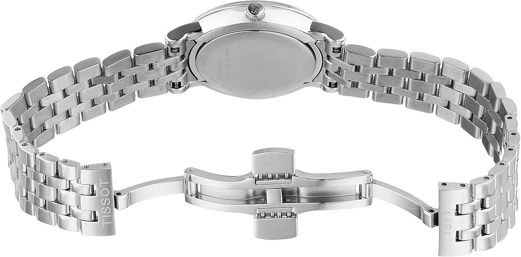 Tissot Womens Carson Stainless Steel Dress Watch Grey
